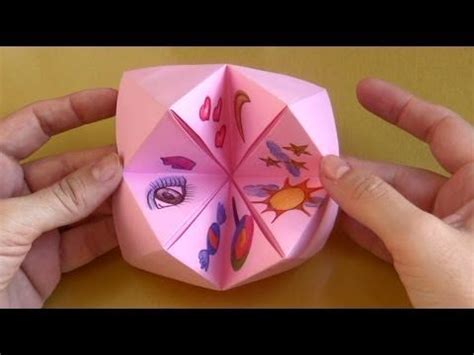 Como Fazer Brinquedo De Papel Vai E Volta De Origami Youtube