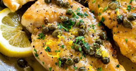 Chicken Piccata With Lemon Caper Sauce Jessica Gavin