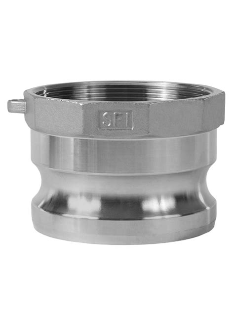 Stainless Steel Type A Female Bsp X Male Adapter Cam And Groove