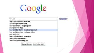 Como Funciona El Buscador GOOGLE PPT