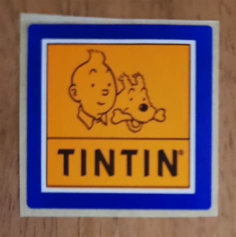 sticker Kuifje Hergé Tintin shop Mijn Bobbedoes