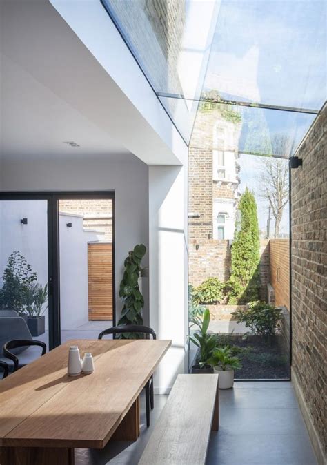 Frameless Glass Side Return Home Extension House Extension Design London House Edwardian House