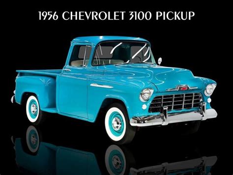 1956 Chevrolet 3100 Pickup Truck New Metal Sign Beautiful Restoration Ebay