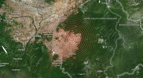 Terremoto Na Guiana Sentido Em Roraima E Assusta Moradores Roraima