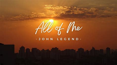 All Of Me John Legend Karaoke Youtube