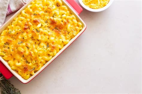 Premium Photo | American dish mac and cheese national cuisine ...