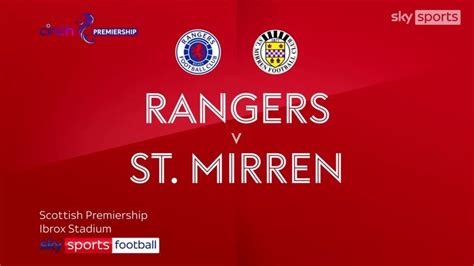 Rangers 5-2 St Mirren | Scottish Premiership highlights | Video | Watch ...