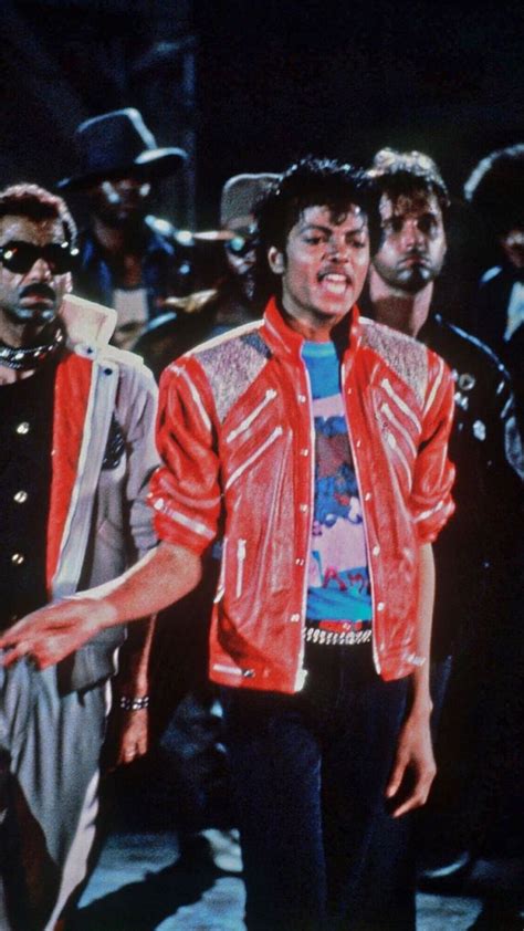 Michael Jackson In ‘beat It Short Film March 9 1983 It Was Filmed