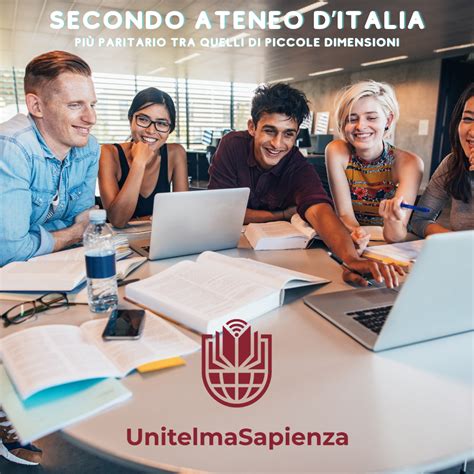 Unitelmasapienza Secondo Ateneo Pi Paritario Tra Quelli Di Piccole