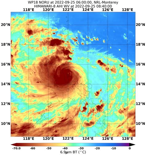 Typhoon Noru On Track To Hit Vietnam Pm Urges Response Scenarios