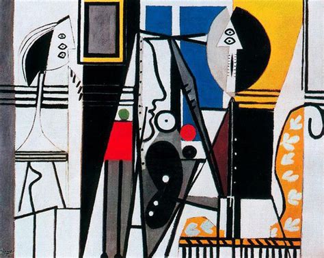 Painter And His Model Pablo Picasso Wikiart Org