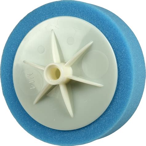 Полировальный диск на подложке PRO.STO М14 150х50 мм голубой жесткий IF ...