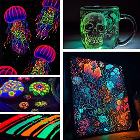 Buying Guide Roizefar Fabric Paint 16 Colors Glow In The Dark Paint