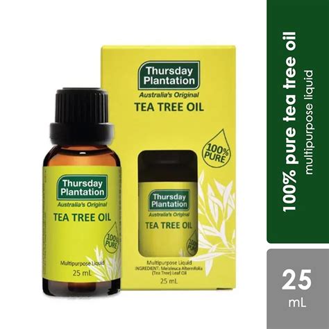 Thursday Plantation Tea Tree Oil 25ml Multi Purpose Liquid Shopee