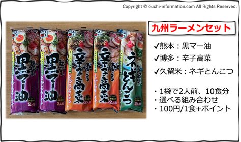 「楽天お買い物マラソン」でポイントアップ作戦：1000円ポッキリ商品（九州ラーメン） あるべき家づくりブログ