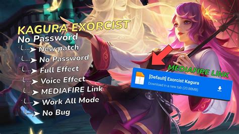 Update Script Skin Kagura Exorcist No Password Full Effect Voice