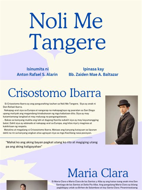 noli  tangere brochure