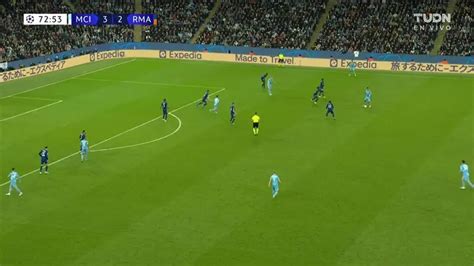 Gol Anota Para Manchester City Bernardo Silva Tudn Uefa Champions