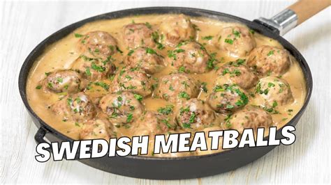 How To Make Swedish Meatballs Homemade Ikea Meatballs Recipe By Always Yummy Youtube