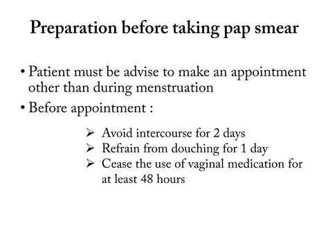 Pap smear and procedure | PDF