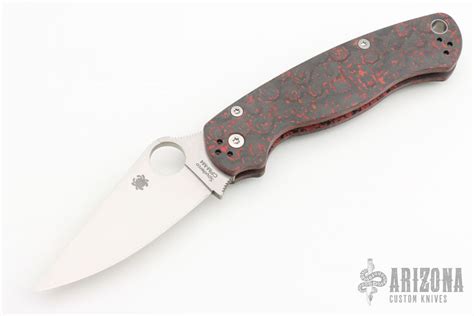 C81cfprdor2 Paramilitary 2 Red Cf Smkw Exclusive Arizona Custom Knives