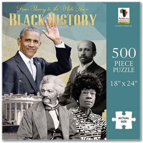 Black History, 500 Pieces, African American Expressions | Serious Puzzles