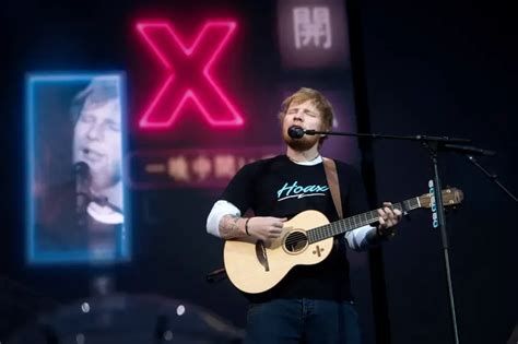 Ed Sheeran de gira por España Imágenes