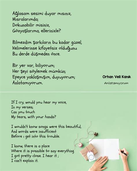 Turkish poem Orhan Veli Kanık