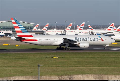 N An American Airlines Boeing Er Photo By Tristan Gruber Id