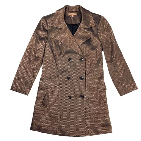 Ellen Tracy Double Breasted Trench Coats Mercari