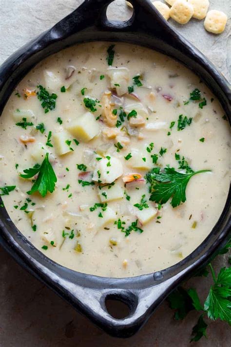 healthy new england seafood chowder - Healthy Seasonal Recipes