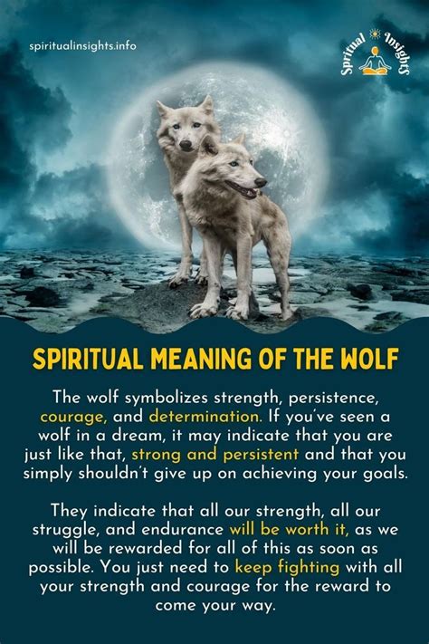 Spiritual Meaning Of The Wolf The Secret Message They Have For You