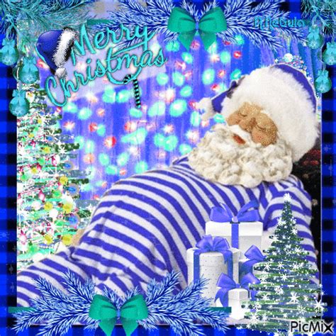 Sleeping Santa Merry Christmas Pictures Photos And Images For