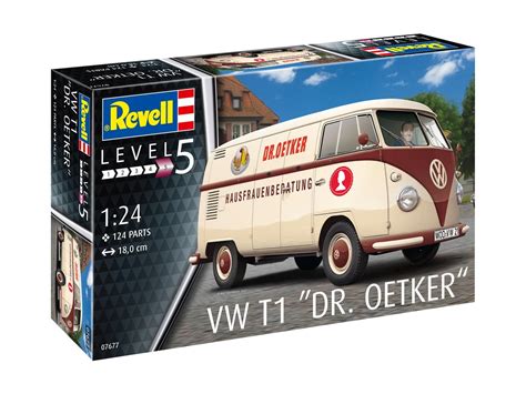 Revell 07677 VW T1 Dr Oetker Lieferwagen Modell SK24R07677