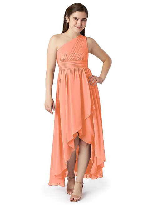 Sunset Azazie Mathilda Jbd Junior Bridesmaid Dresses Azazie