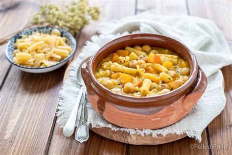 Pasta E Ceci Con Zucca Semplice Veloce E Gustosa