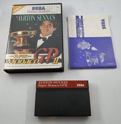 Buy Ayrton Senna S Super Monaco GP II UK Sega Master System Games At