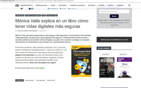 M Nica Valle En Cuadernos De Seguridad Editatum