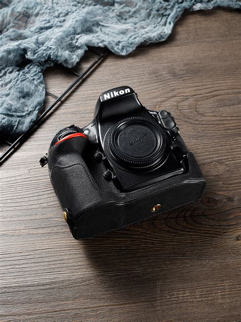 Novo Caso De C Mera De Couro Corpo Saco Caixa Capa Para Nikon D D