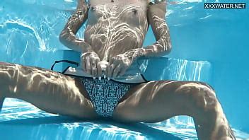 Nude Swimming Pools XXX Petite Pornstar Zazie Skymm Dive Into The