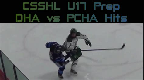 Csshl U Prep Hits Dha Vs Pcha Youtube