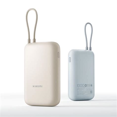 Llega La Nueva Xiaomi Power Bank 10000mAh Pocket Edition Con Cable