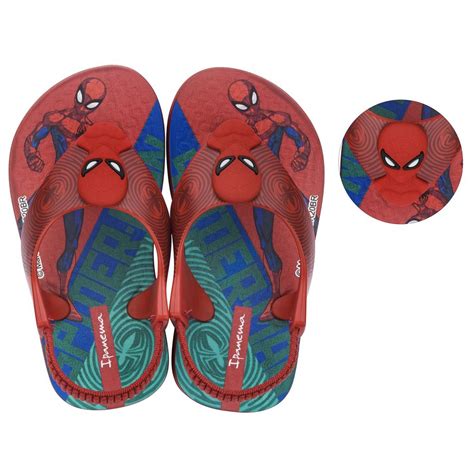 Chinelo Infantil Dedo Ipanema Homem Aranha Power Iv Submarino