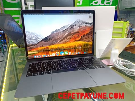 Macbook Air Retina 2018 13 3 Core I5 Fullset 98 Like New Garansi