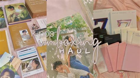 K Pop Unboxing Haul Ost Albums Photo Essay Sg Youtube