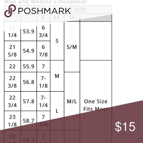 Fitted Hat Size Chart A Visual Reference Of Charts Chart Master