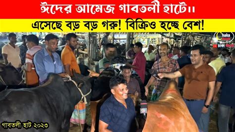 ঈদের আমেজ গাবতলী হাটে প্রচুর গরু বেচাকেনা ভালো Cow Price Youtube