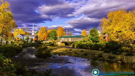 Scenic Vermont Photography - Late afternoon in Waitsfield Vermont