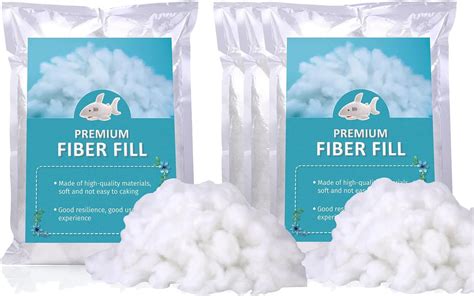 Amazon.com: 3.52oz/100g Polyester Fiber Fill, 15.87oz/450g Polyester ...