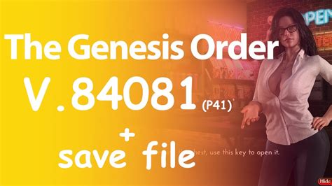 The Genesis Order Update Save Data Walkthrough P Lillian